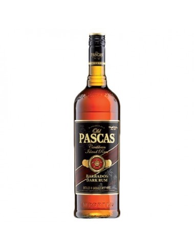 Old Pascas Barbados Dark Rum bottiglia 1 Lt