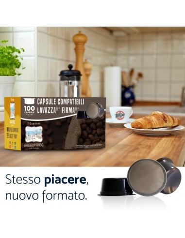 Toda Caffe FIRMA DAKAR - Cartone 100 Capsule compatibili Lavazza Firma
