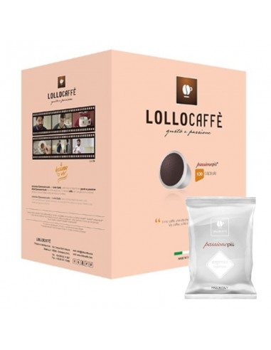 LOLLO CAFFE Passione Più ARGENTO Cartone 100 capsule Uno System