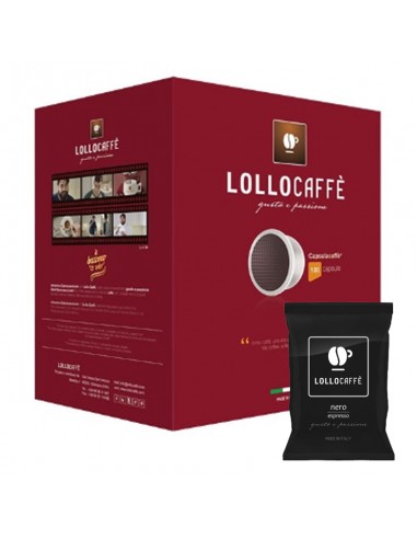 LOLLO CAFFE ESSSE/POINT NERO Cartone 100 capsule
