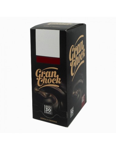 GRAN CHOCK Cioccolato PISTACCHIO Espositore 30 bustine Professionale da 28 grammi