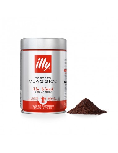 ILLY CAFFE MACINATO MOKA Tostato CLASSICO 250 grammi