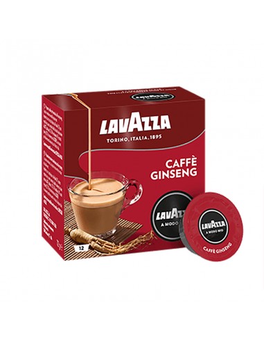 LAVAZZA A MODO MIO CAFFE GINSENG Astuccio 12 Capsule Originali