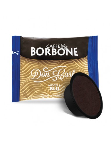 CAFFE BORBONE Don Carlo BLU Cartone 50 capsule Modo Mio