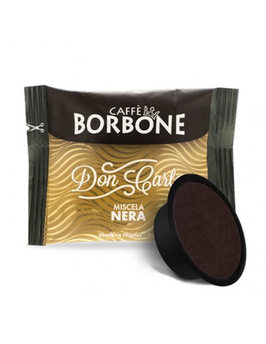 CAFFE BORBONE Don Carlo NERA Cartone 100 capsule Modo Mio