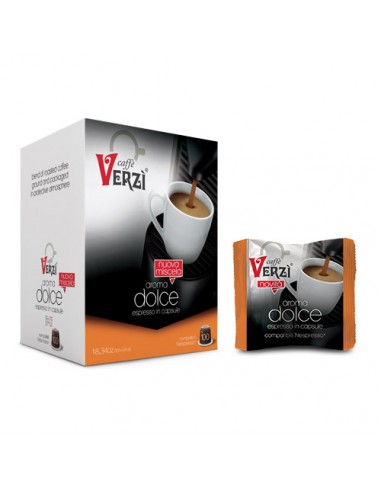 CAFFE VERZI Nespresso MISCELA DOLCE - Cartone 50 Capsule
