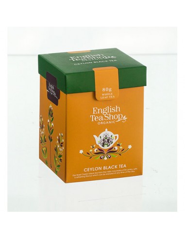 ENGLISH TEA SHOP CEYLON BLACK TEA sfuso a foglie intere Eco-box 80 g.