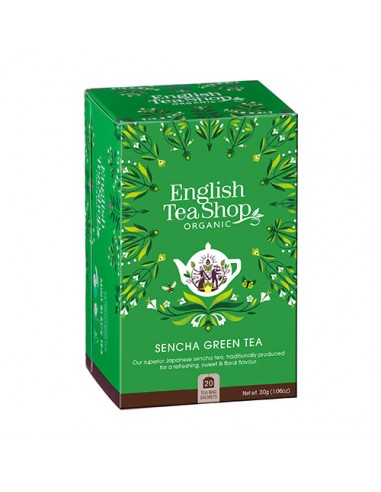 ENGLISH TEA SHOP SENCHA GREEN TEA Astuccio 20 filtri da 40 g