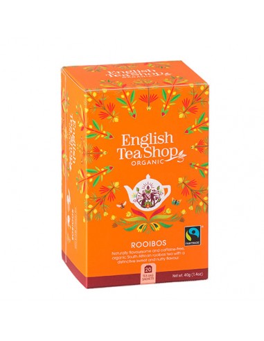 ENGLISH TEA SHOP ROOIBOS Astuccio 20 filtri BIO da 40 g