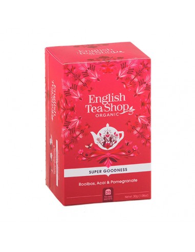 ENGLISH TEA SHOP ROOIBOS ACAI & POMEGRANATE Astuccio 20 filtri BIO da 35 g
