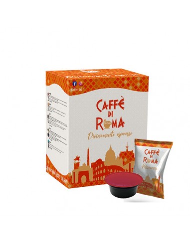 CAFFE DI ROMA FIRMA MINERVA Crema Bar Cartone 40 Capsule compatibili