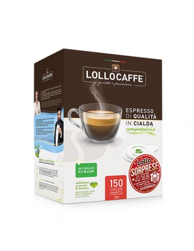 LOLLO CAFFE Cialda DEK Cartone 150...