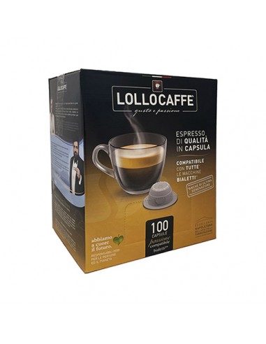 LOLLO CAFFE Bialetti ORO Cartone 100...