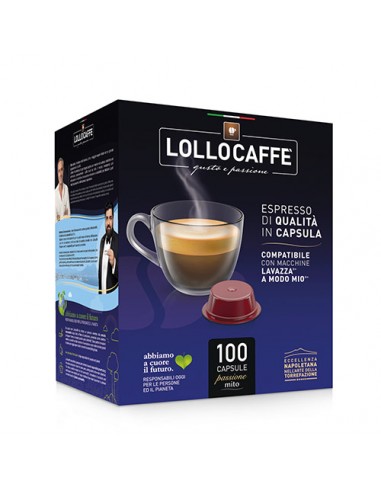 LOLLO CAFFE MODO MIO NERA Cartone 100...