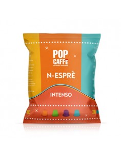 POP CAFFE N-ESPRE' miscela INTENSO - Cartone 100 capsule